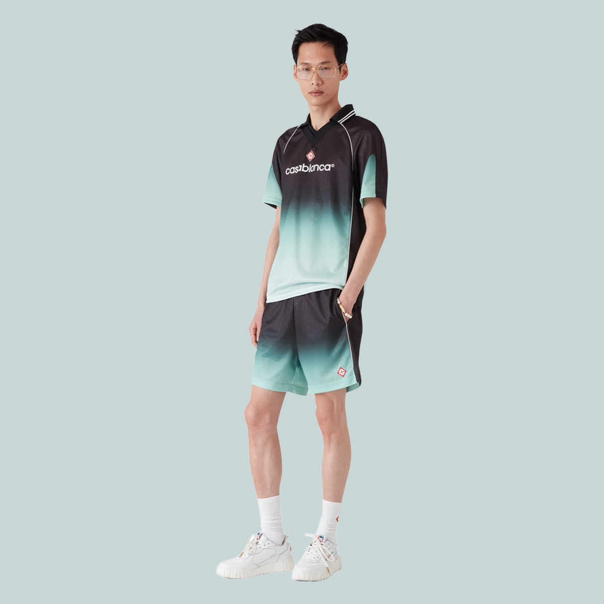 Jacquard Football Shirt Gradient