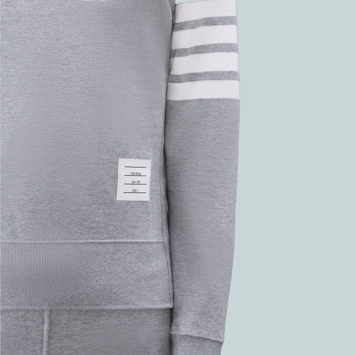 Classic Loopback 4-Bar Sweatshirt Grey