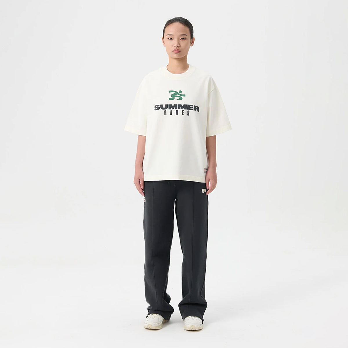 Stack Logo Icon Tee Cannoli Cream