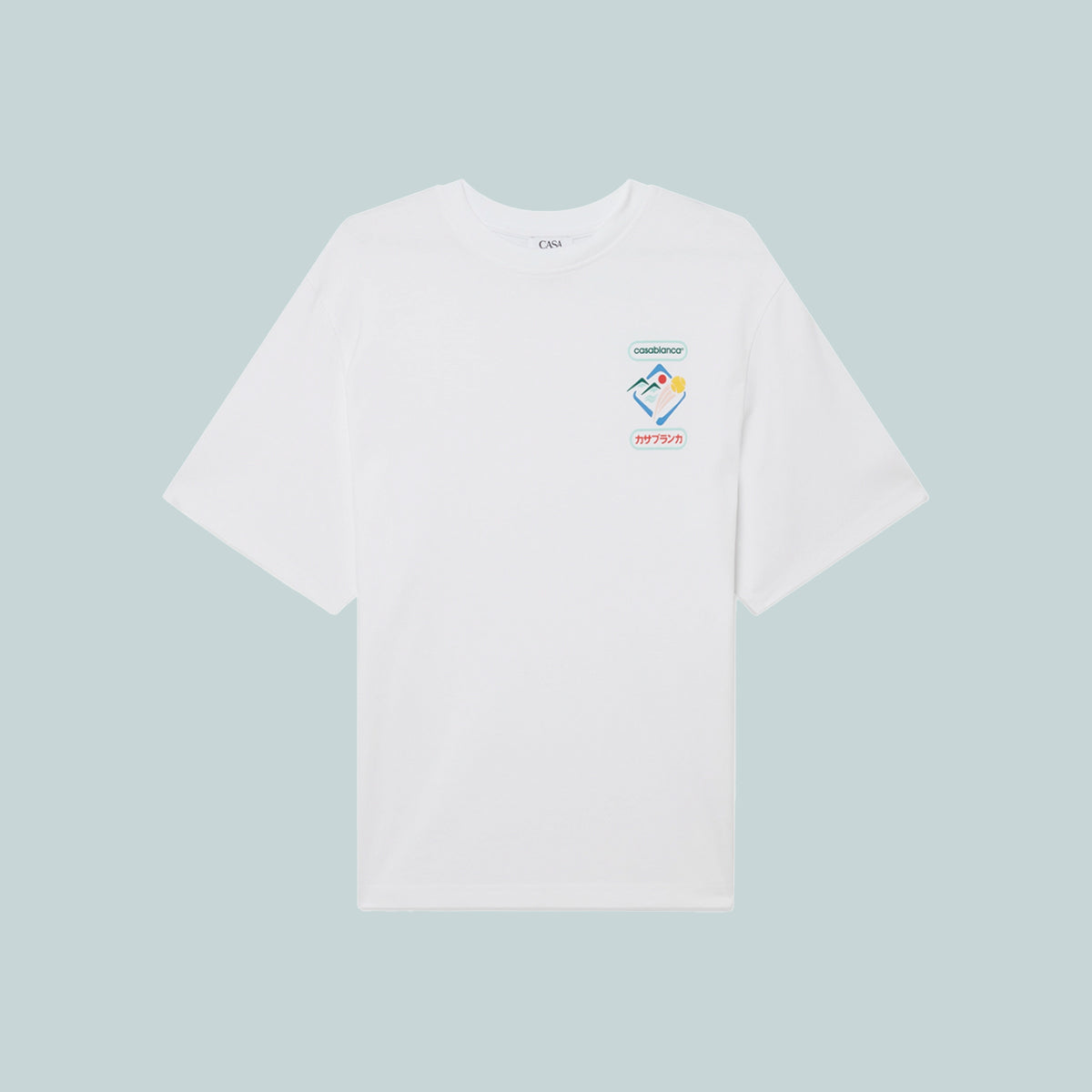 Casablanca Montagne Sportif Oversized T-Shirt White