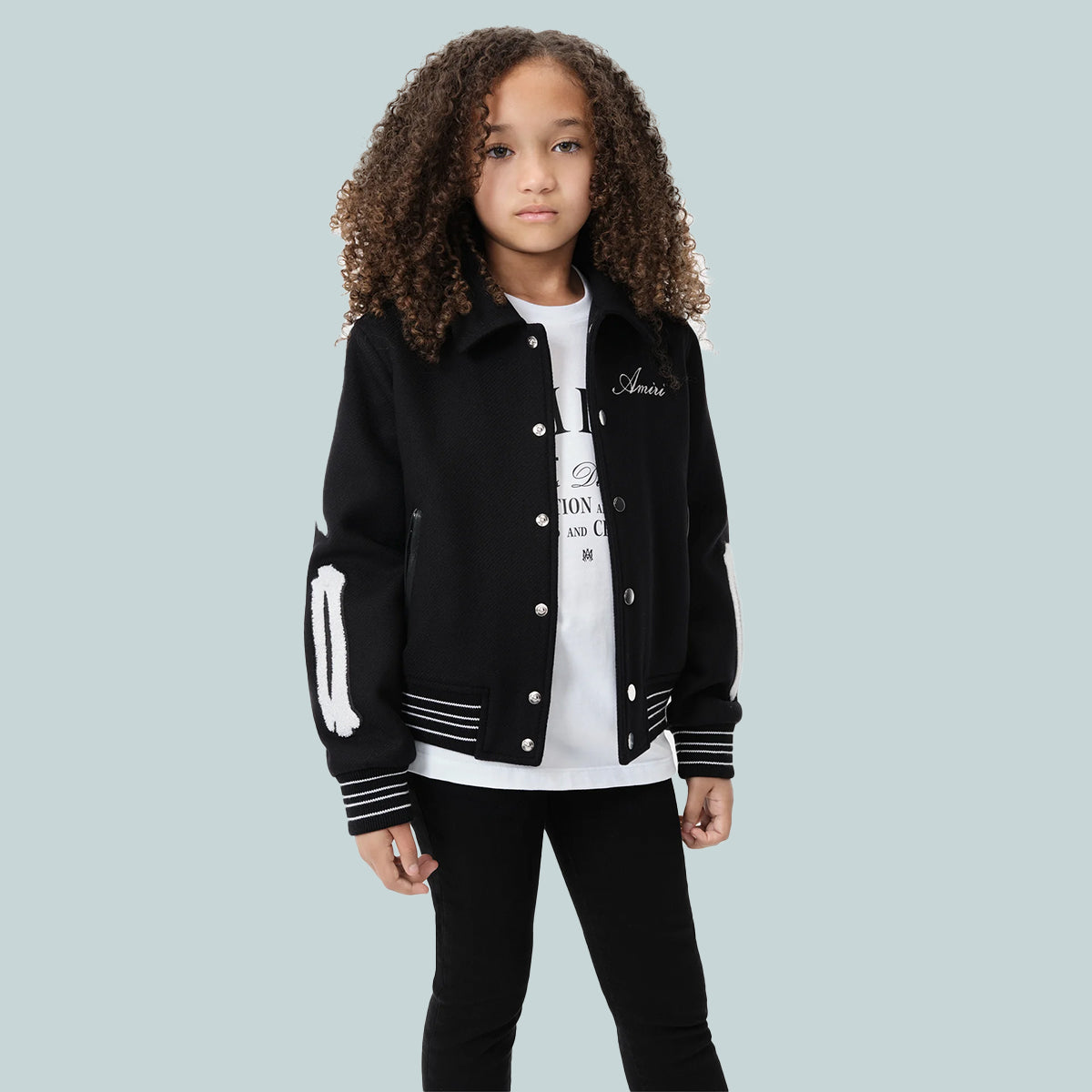 Kids Bones Jacket Black