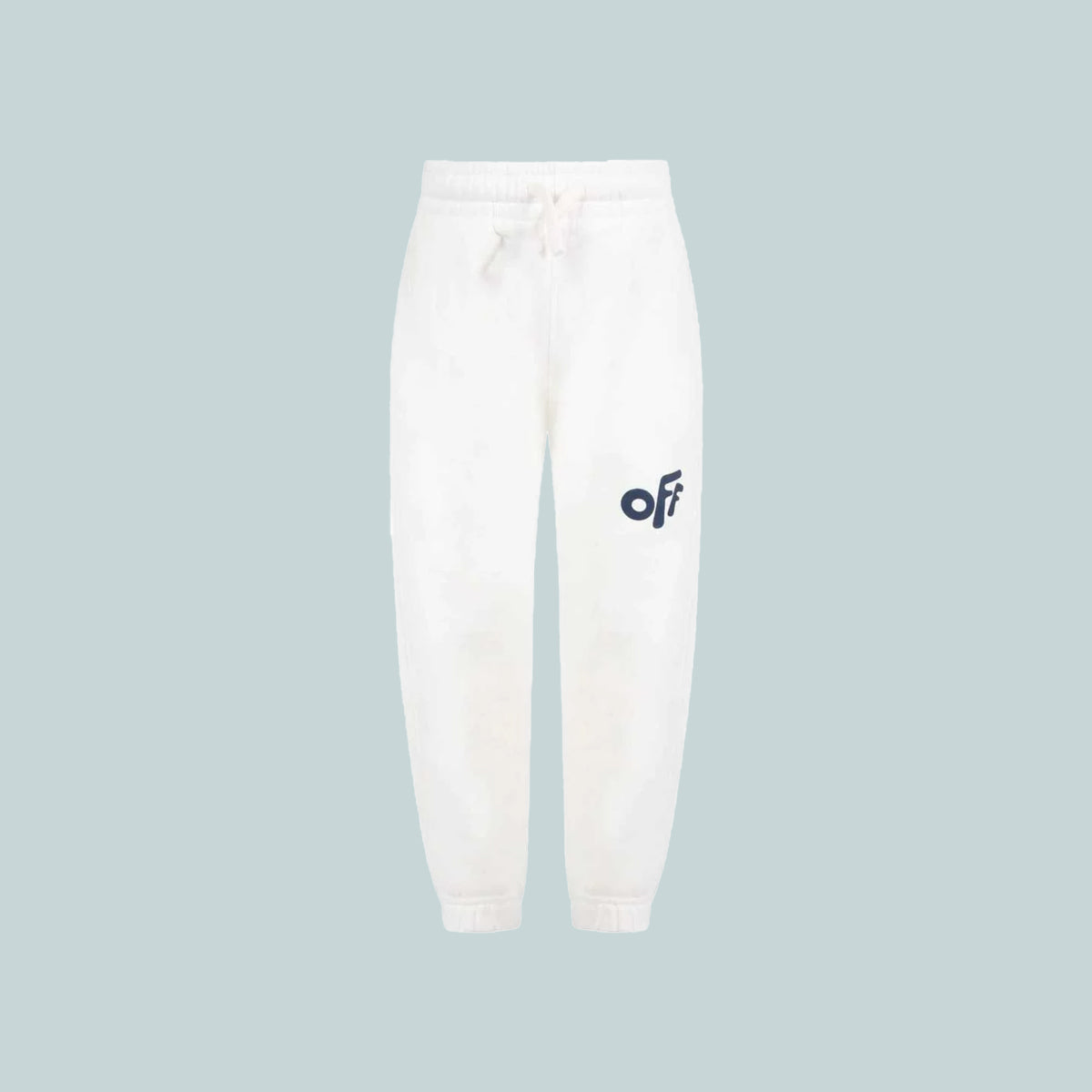 Kids off rounded sweatpants white