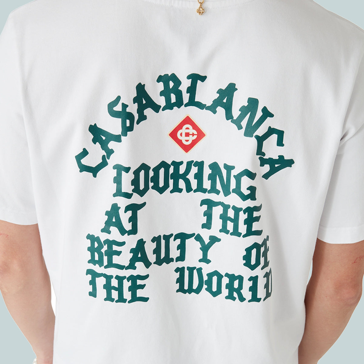 Looking At The Beauty Of The World T-Shirt White