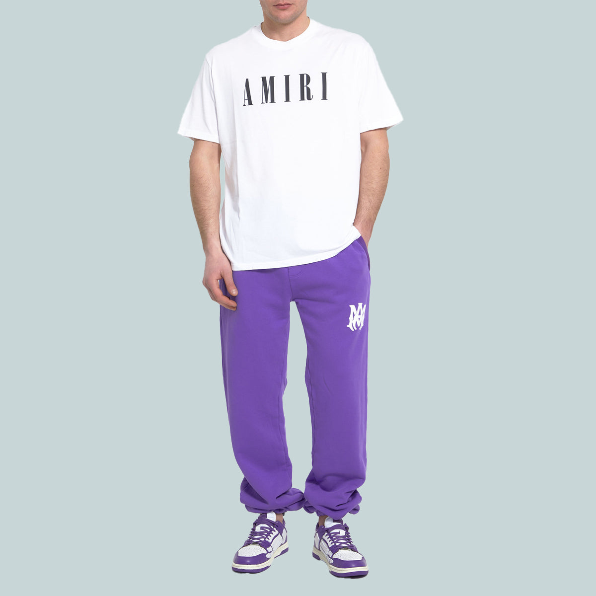 MA Logo Sweatpants Purple