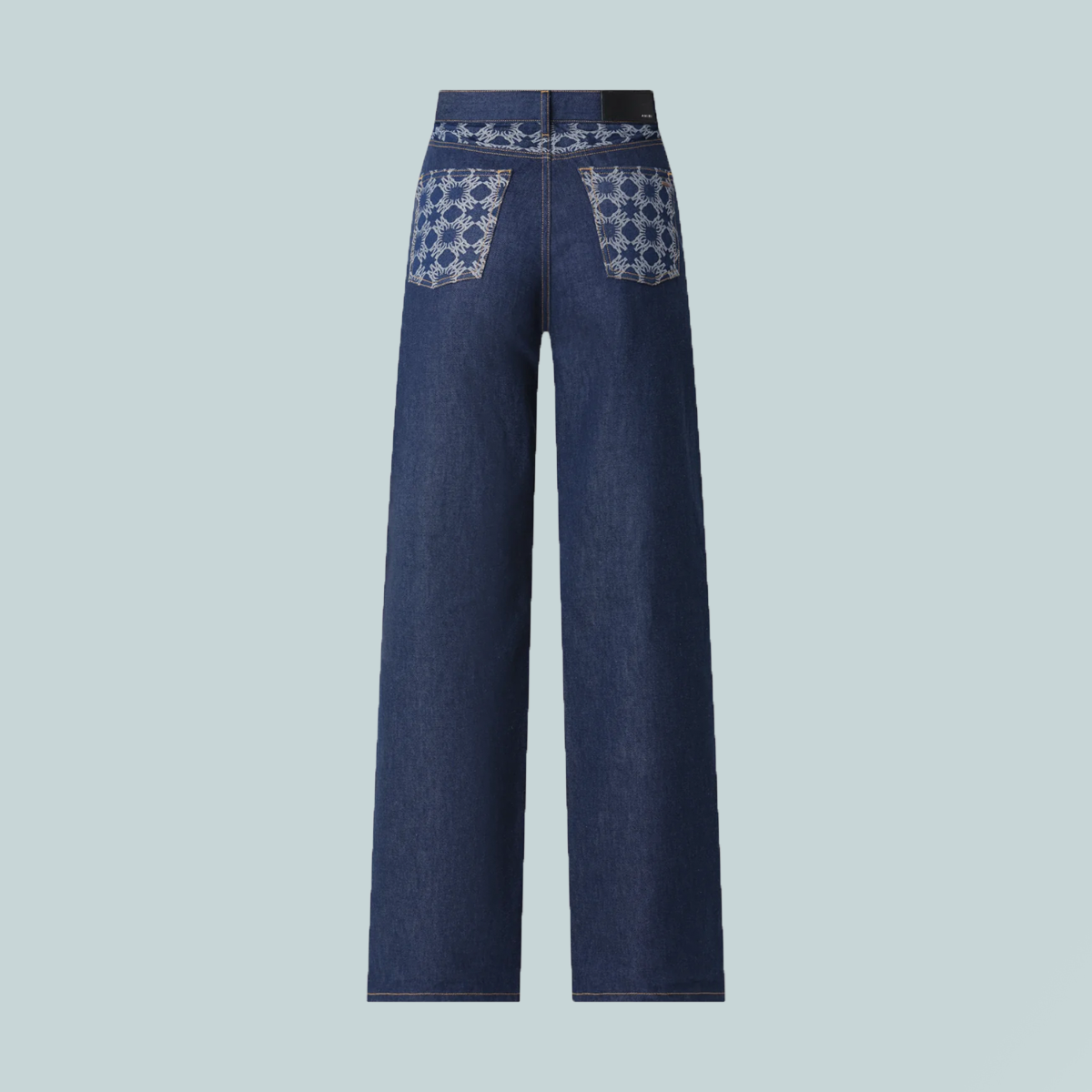 Quad High Rise Wide Jeans Raw Indigo