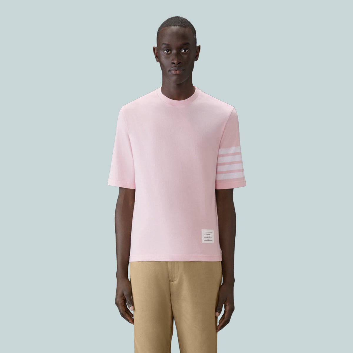 4-Bar T-Shirt Pink