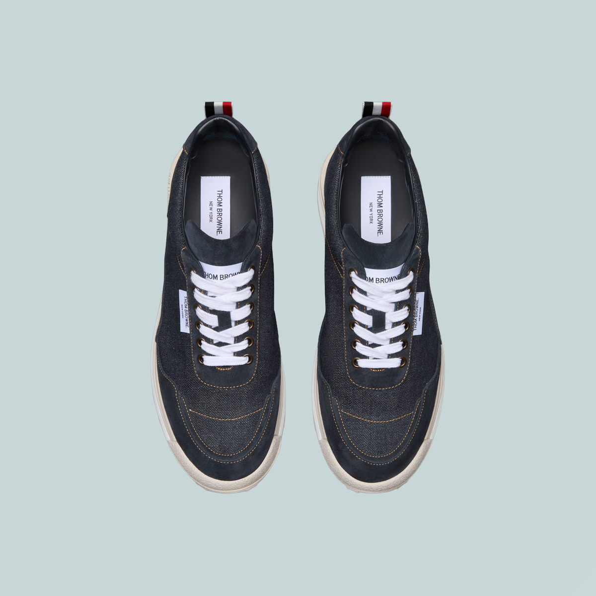 Tech Runner Alumni Sneaker Selvedge Denim Navy