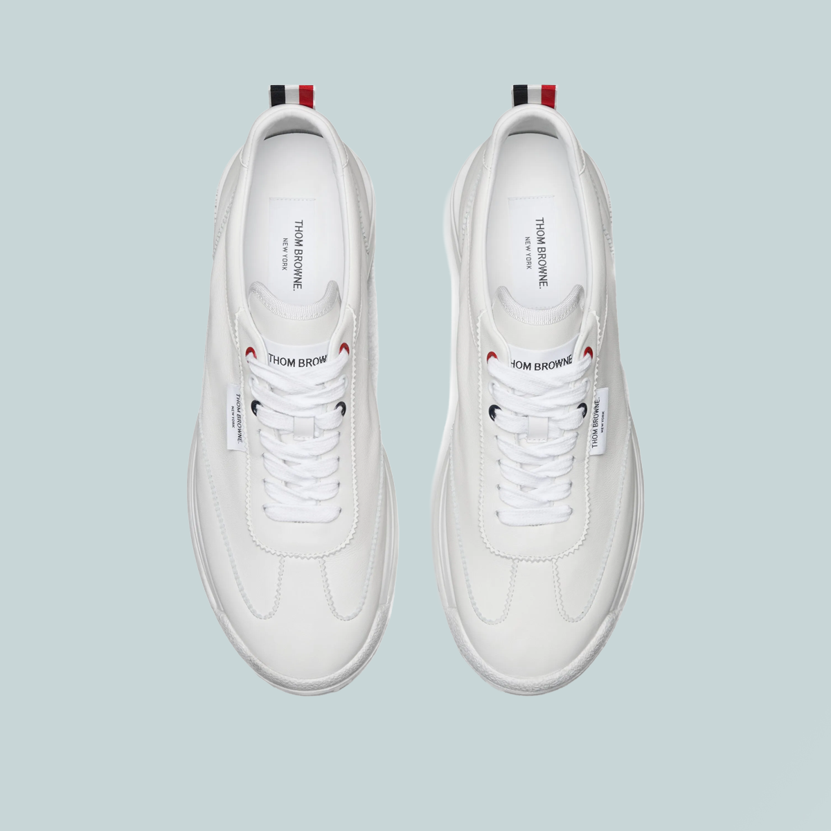 Nappa Leather Soft Tech Runner White
