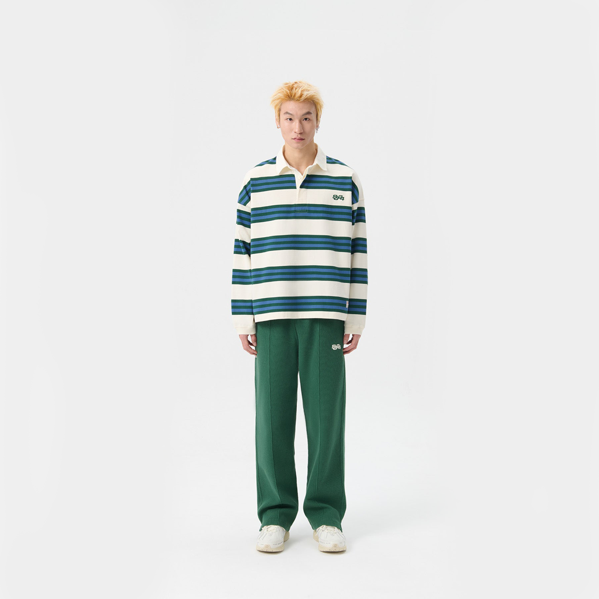 Marine Stripe Ls Rugby Polo Multi