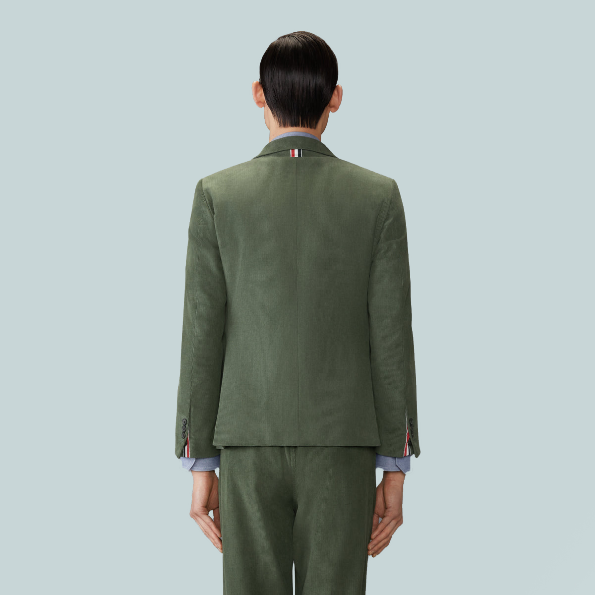 Narrow Wale Corduroy Sportcoat Green