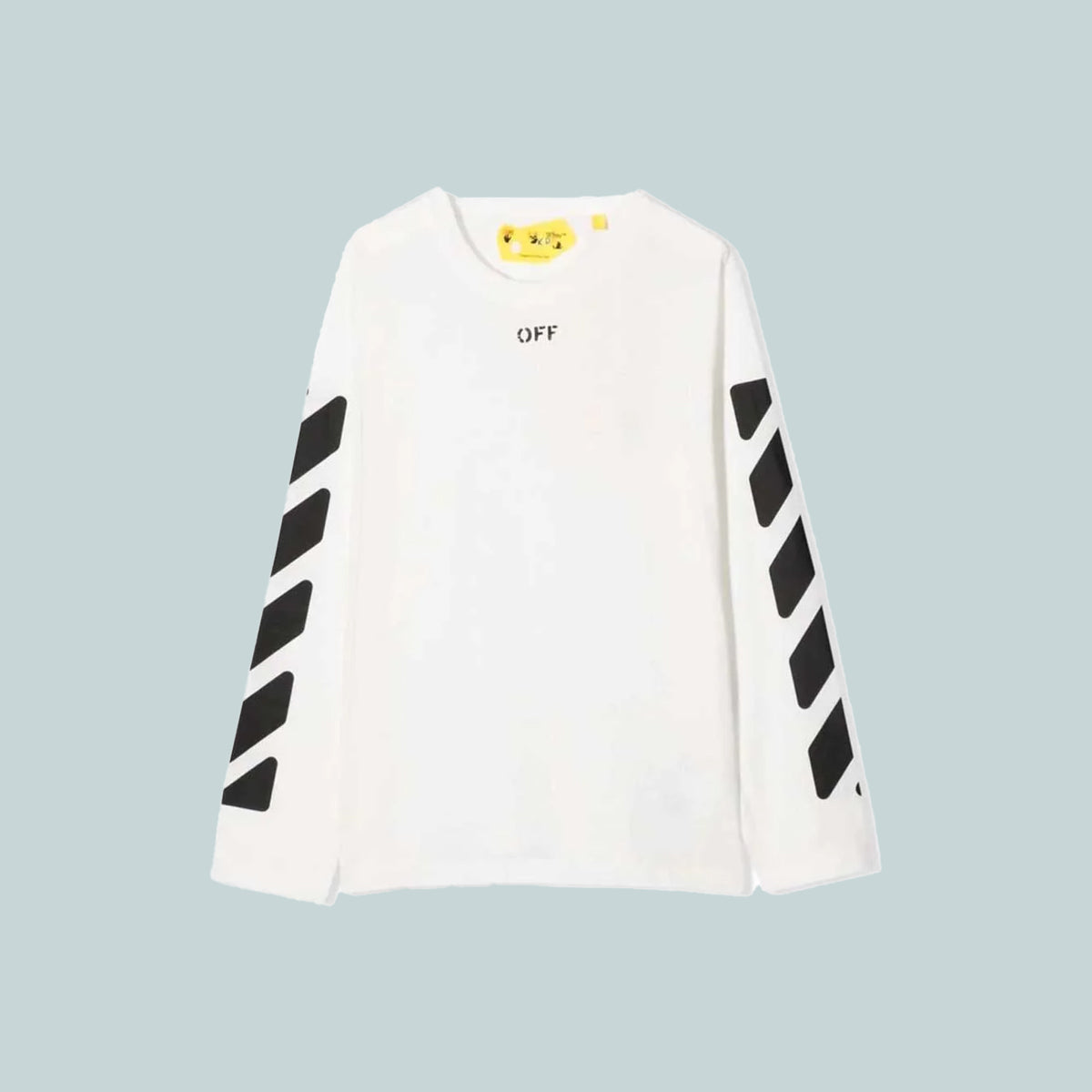 Kids long sleeve tee white