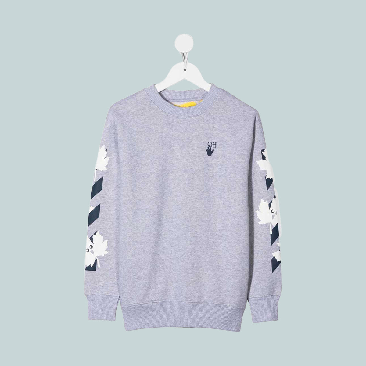 Kids marker crewneck grey