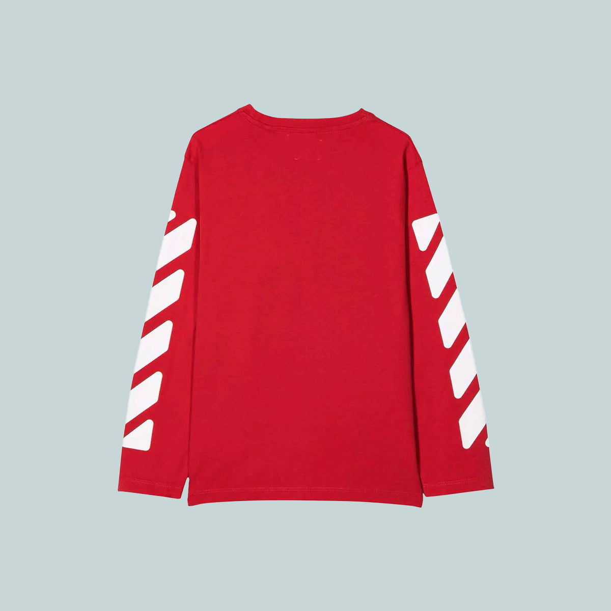 Kids long sleeve tee red