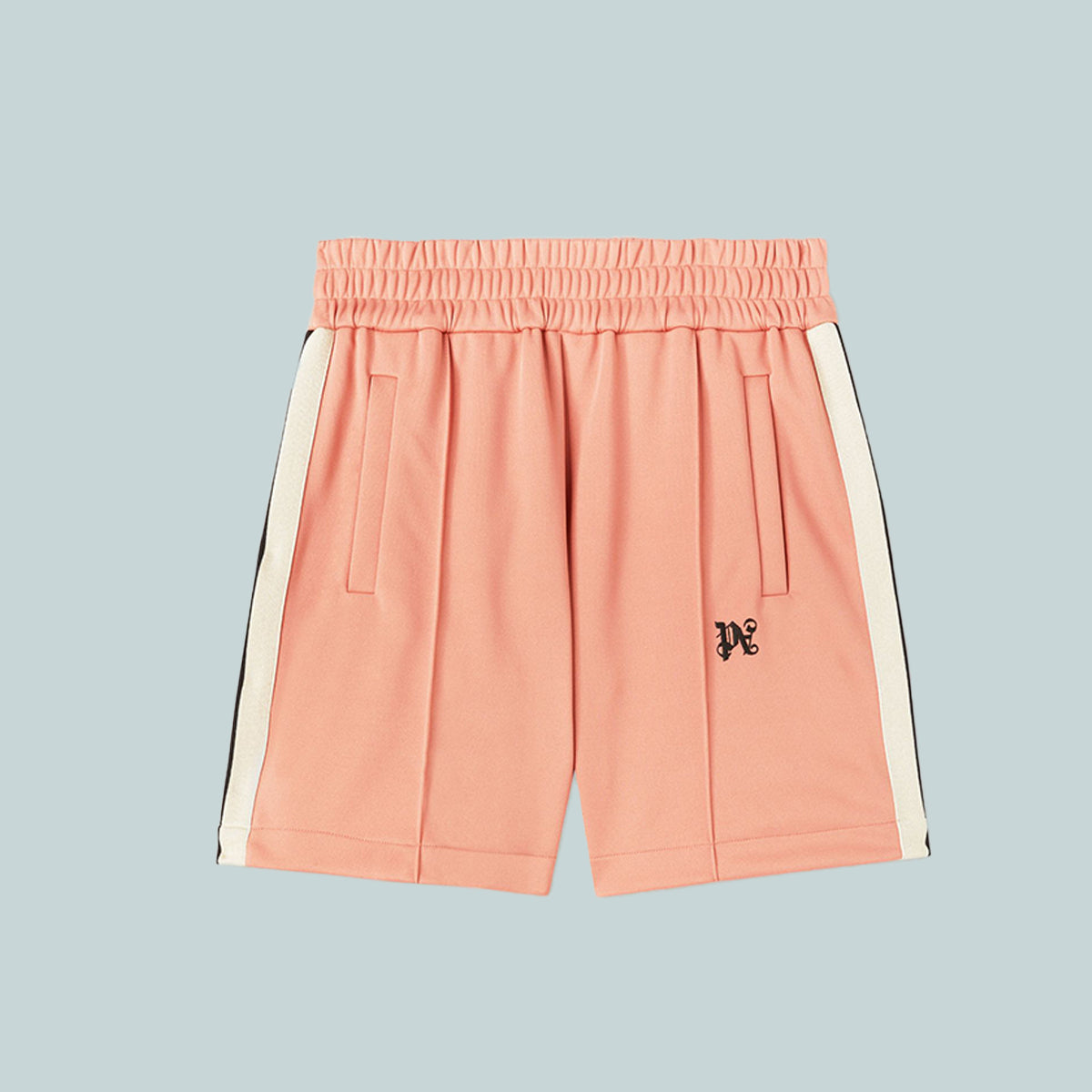 Monogram Track Shorts Pink Black