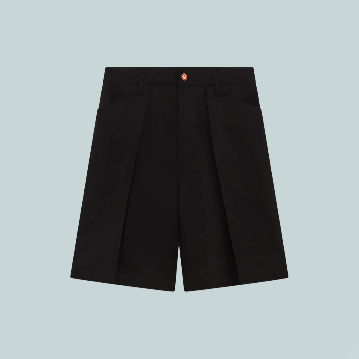 Chicano Pleated Shorts Black