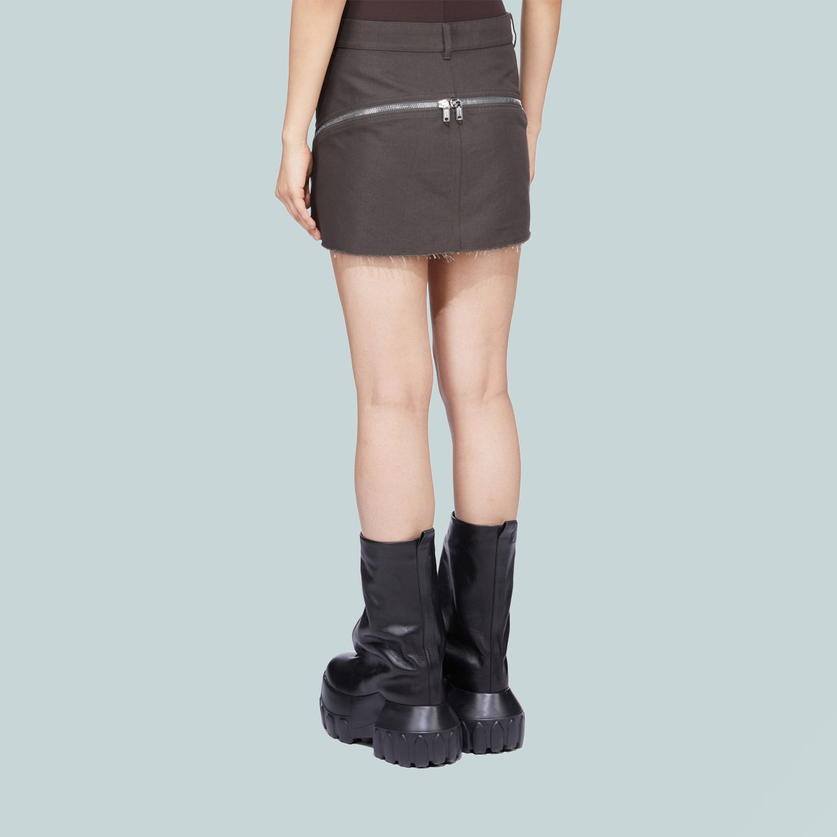 Bolan Banana Mini Skirt Dark Dust