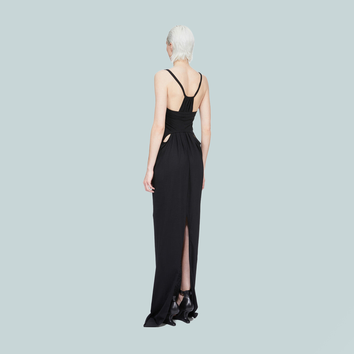 Temple Gown Black