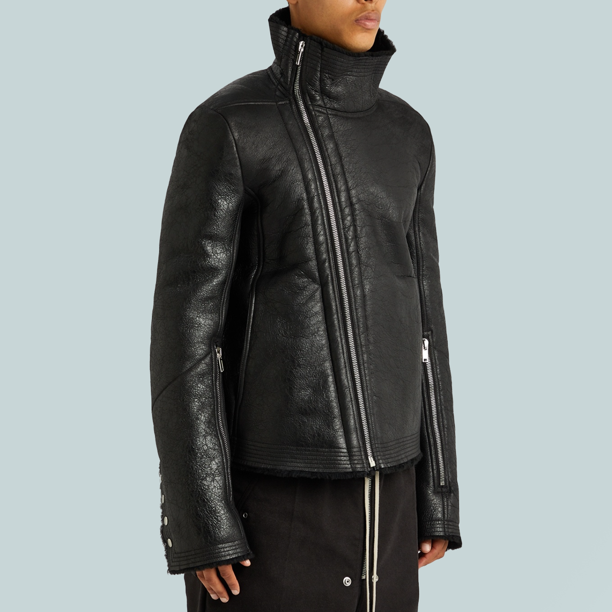 Bauhaus Shearling Jkt Black