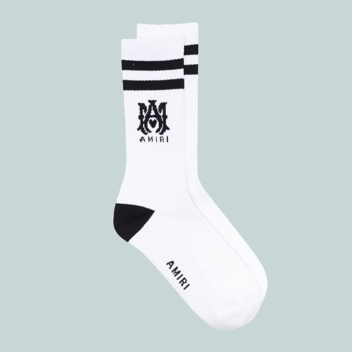 MA Stripe Socks White / Black