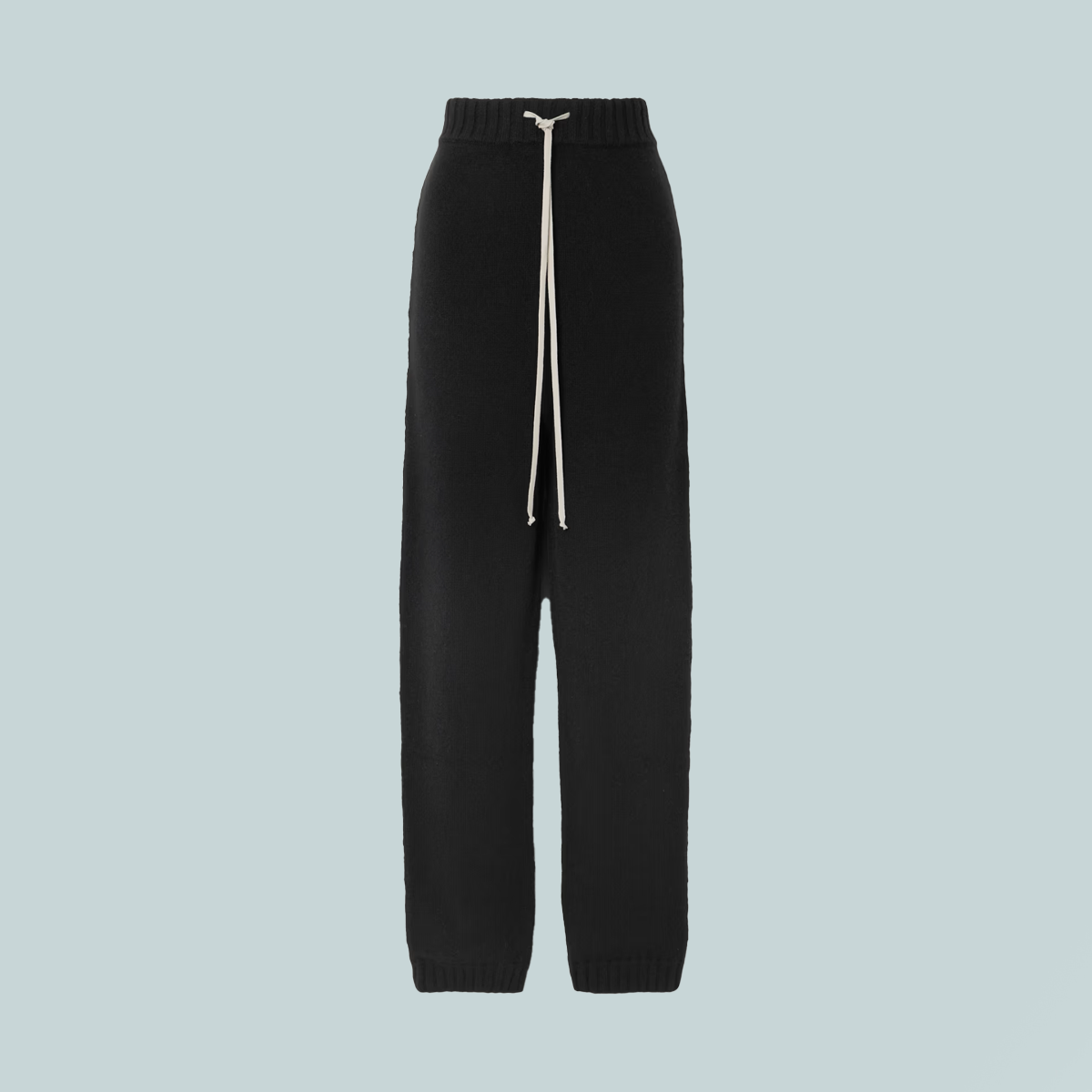 Cashmere Track Pants Black