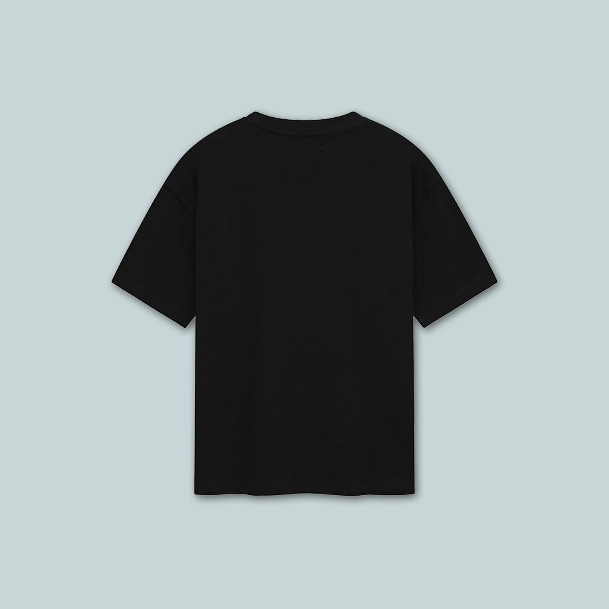 Amiri Staggered Logo T-Shirt Black
