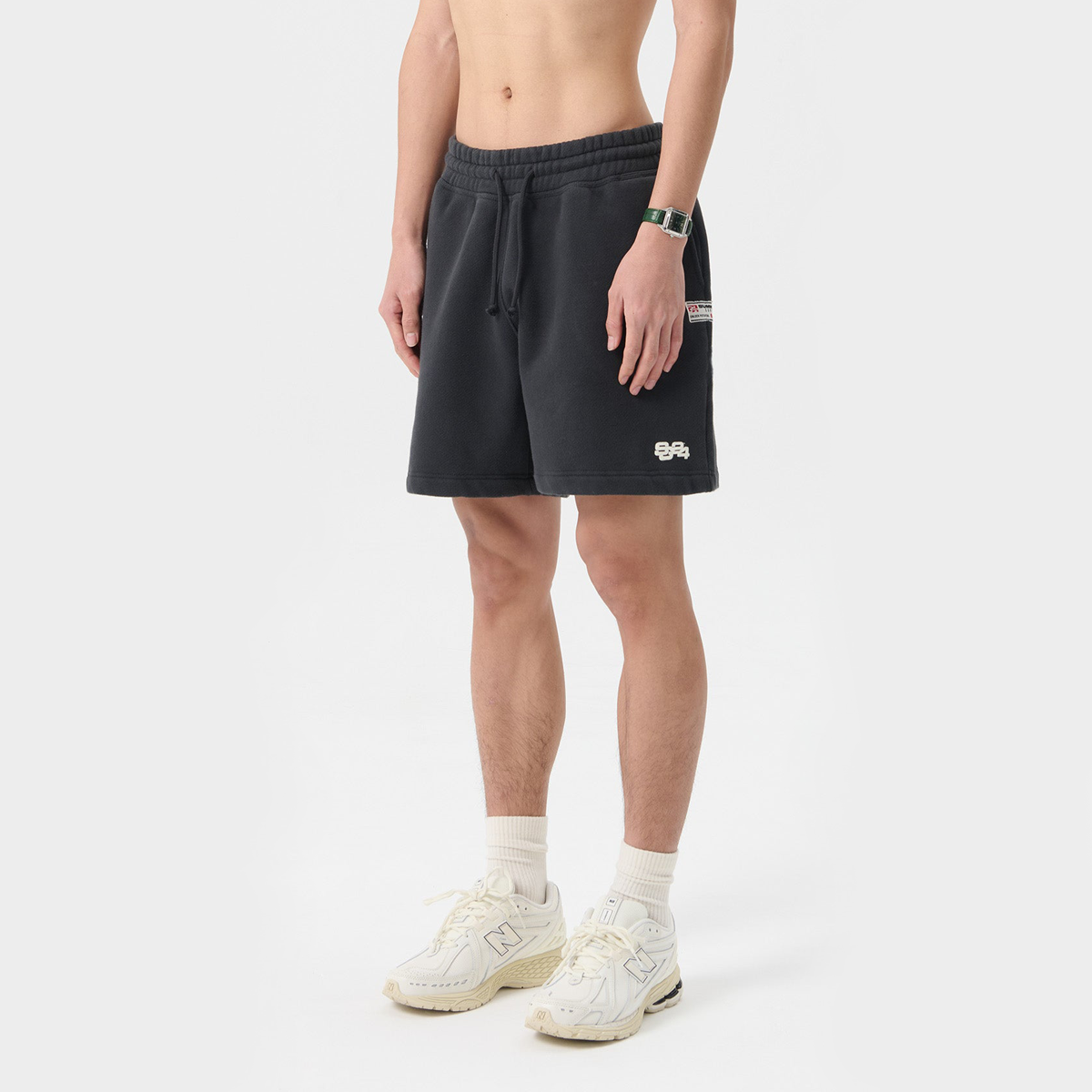 SG24 Logo Sweatshorts Jet Black
