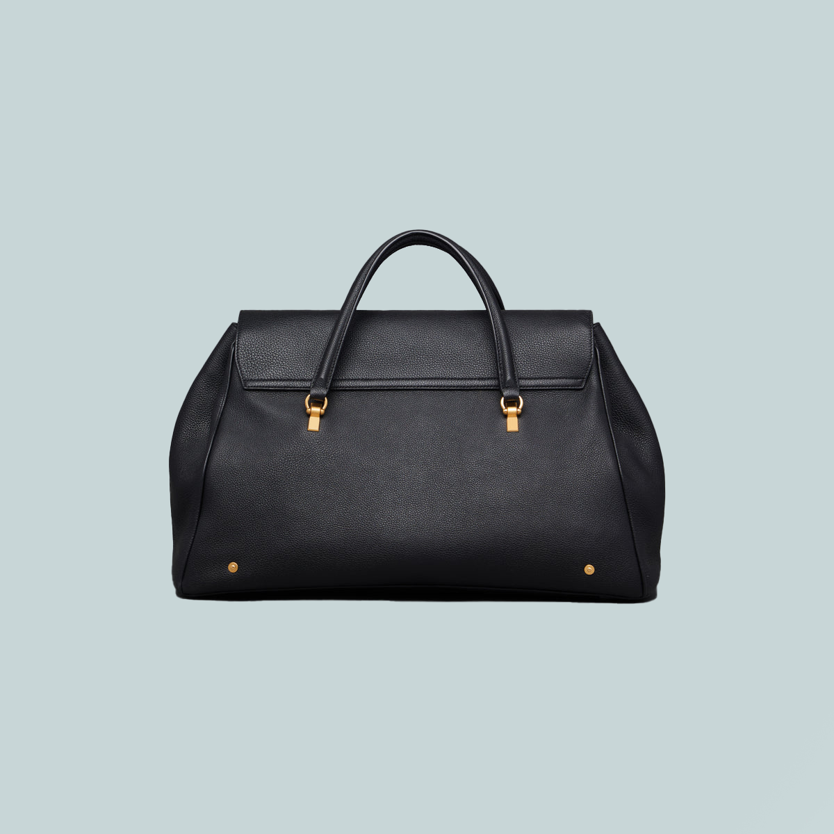 Soft Pebble Grain Mr. Thom Luggage Bag Black