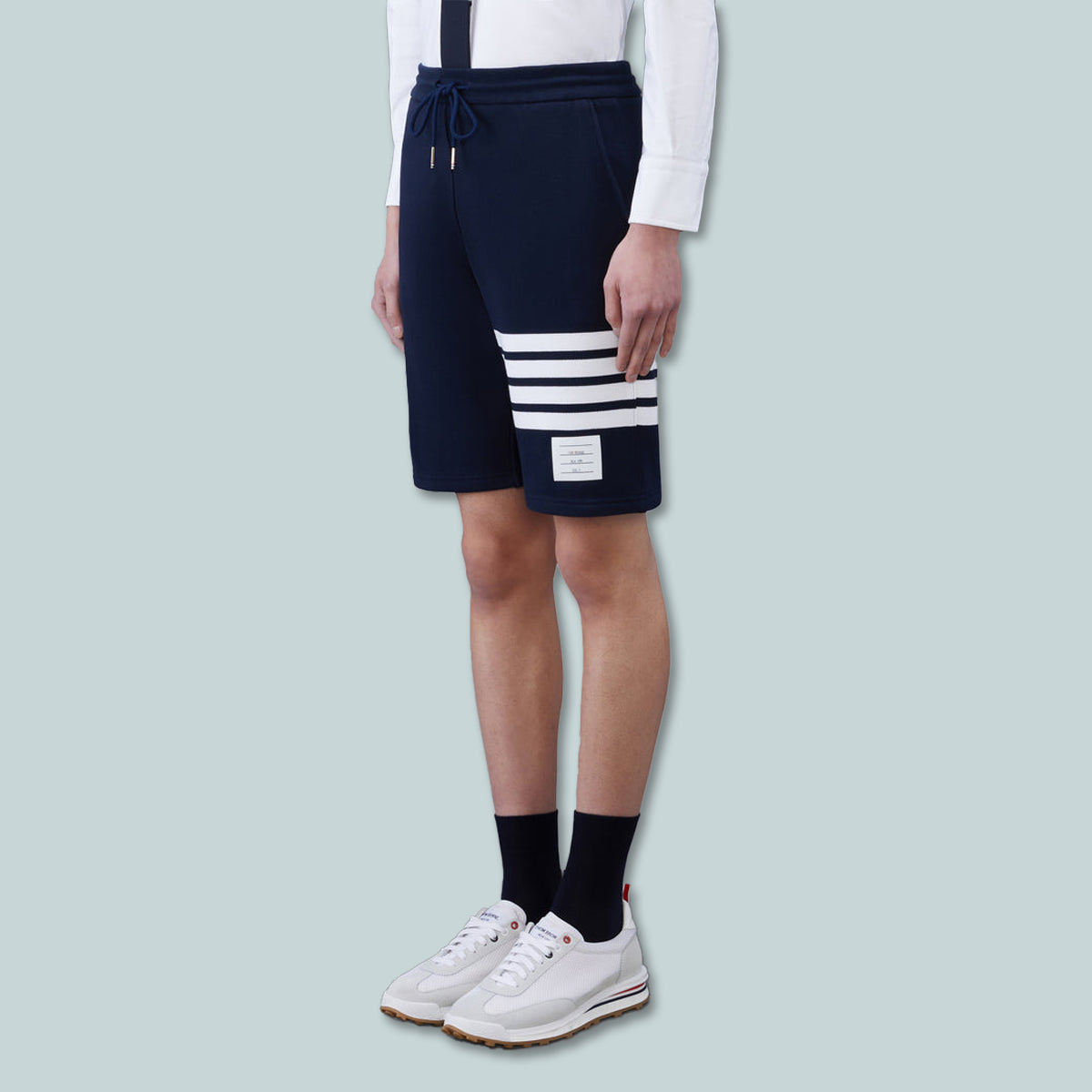 Classic Loopback 4-Bar Sweatshorts Navy