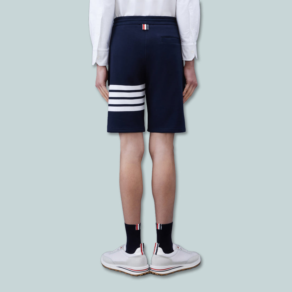 Classic Loopback 4-Bar Sweatshorts Navy