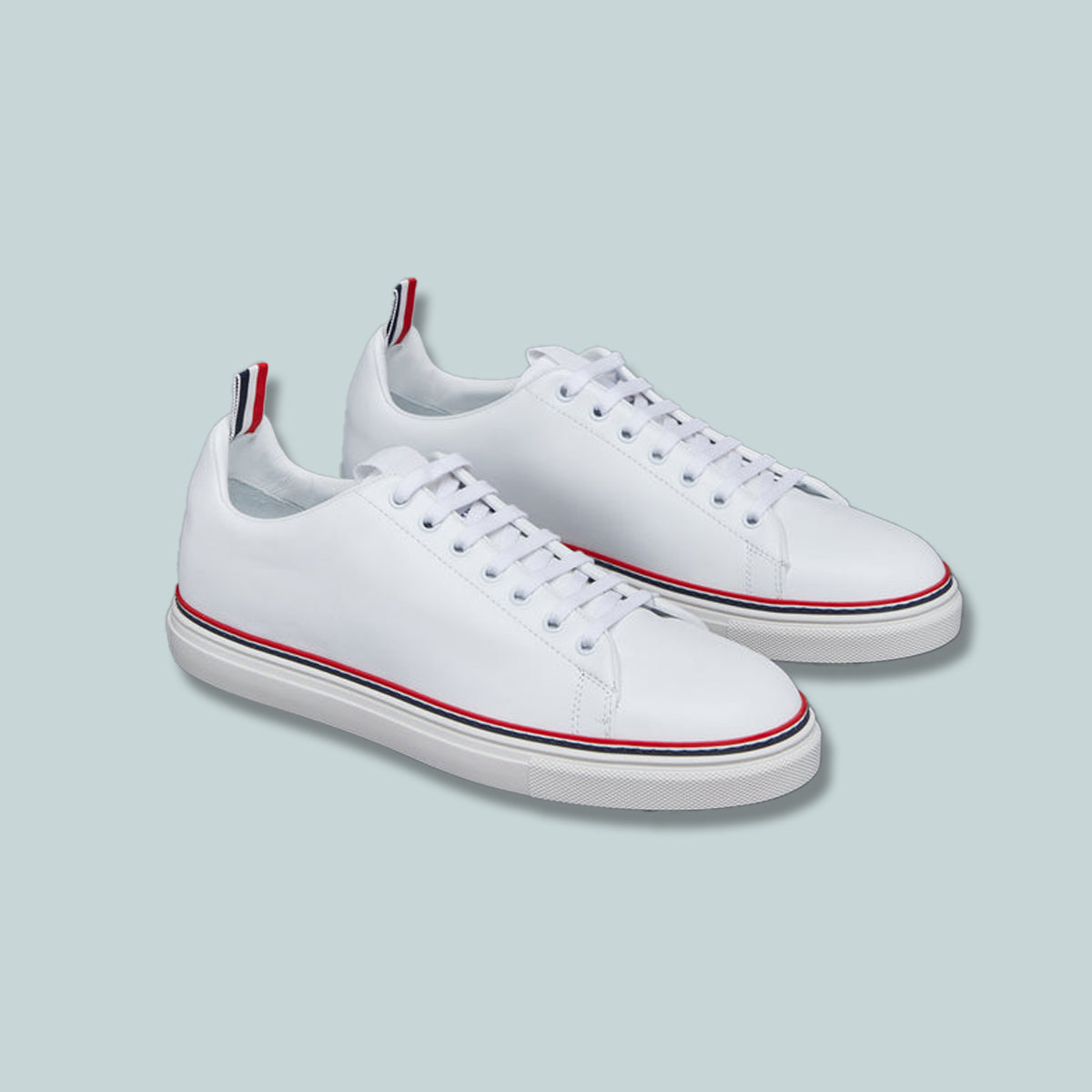 Vitello Calf Tennis Shoe White