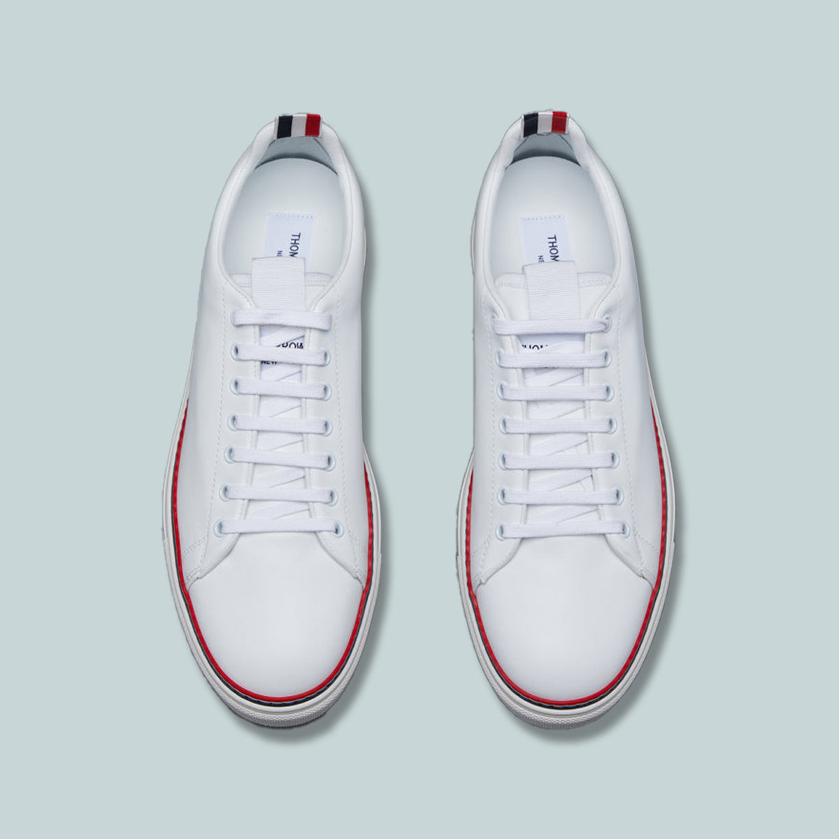 Vitello Calf Tennis Shoe White