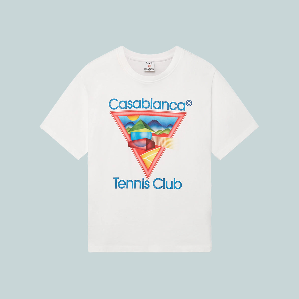 Women's Tennis Club Icon Printed T-Shirt White