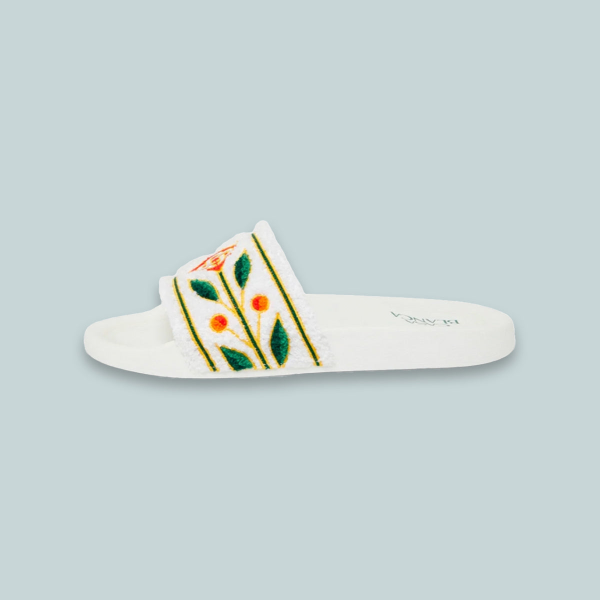 Women's Laurel Terry Slider White