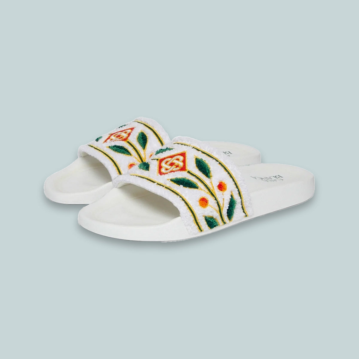 Women's Laurel Terry Slider White
