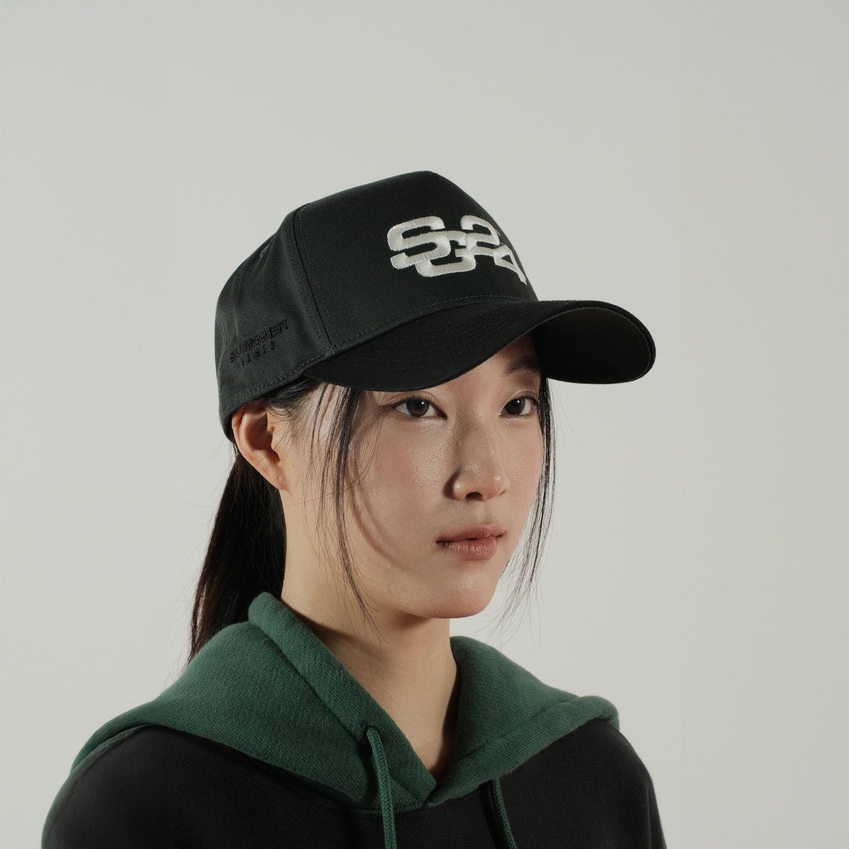 SG24 Adjustable Baseball Cap Hunter Green / Black