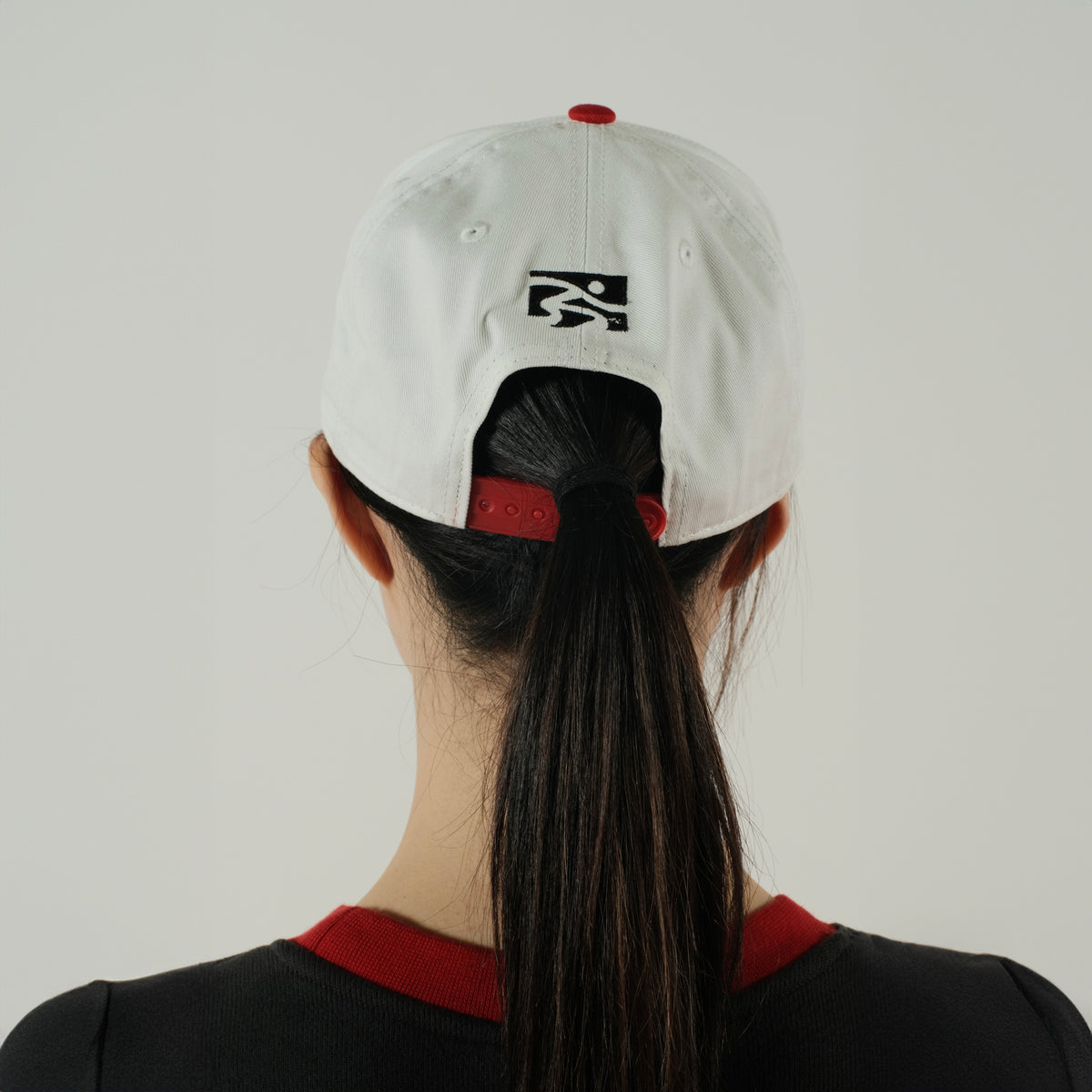 SG24 Adjustable Baseball Cap Cannoli Cream / Spectre Red