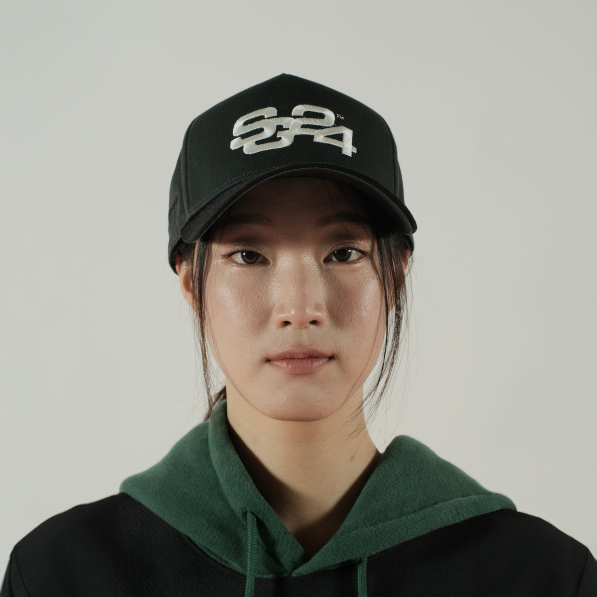 SG24 Adjustable Baseball Cap Hunter Green / Black