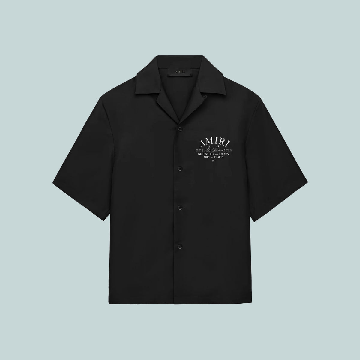 Arts District Bowling Shirt Black