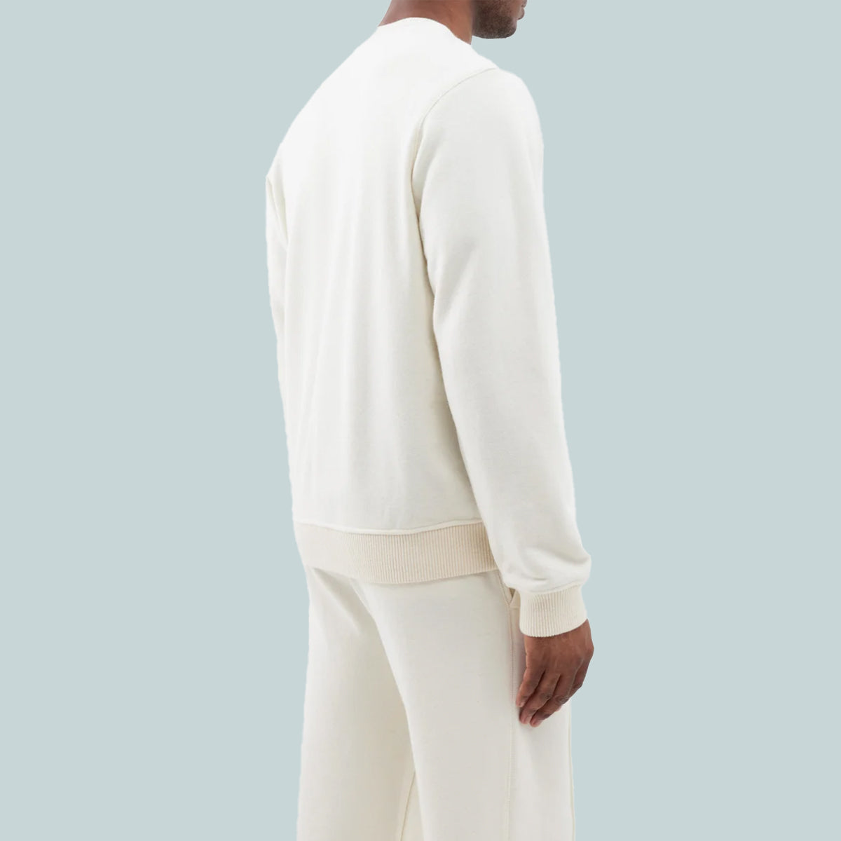 Cashmere Crew Sweatshirt Off White