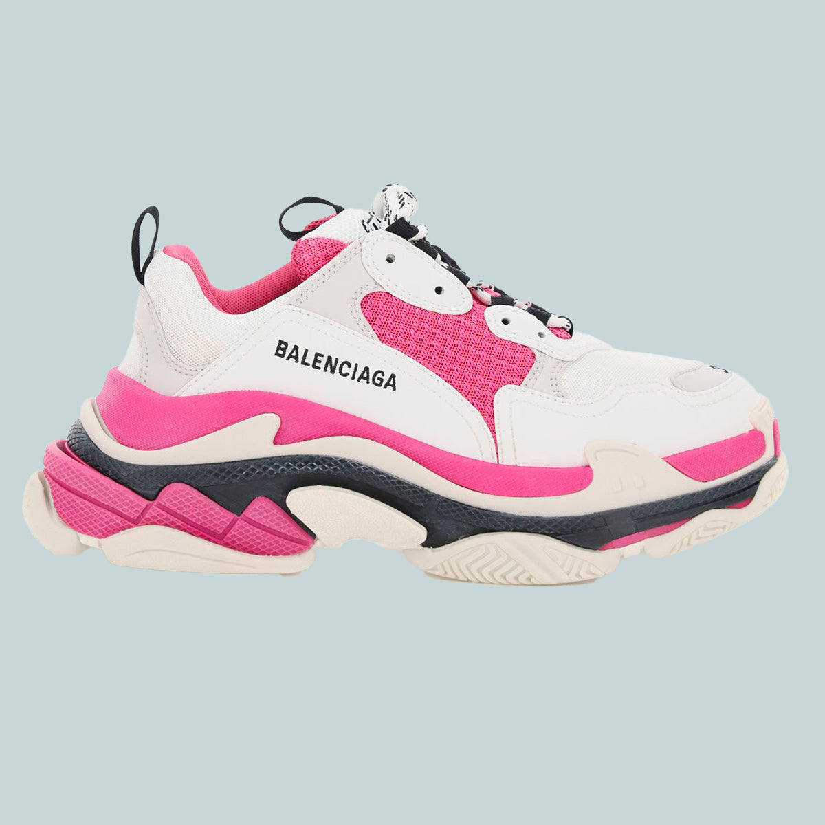 Women&#39;s Triple S Sneaker Grey/Pink