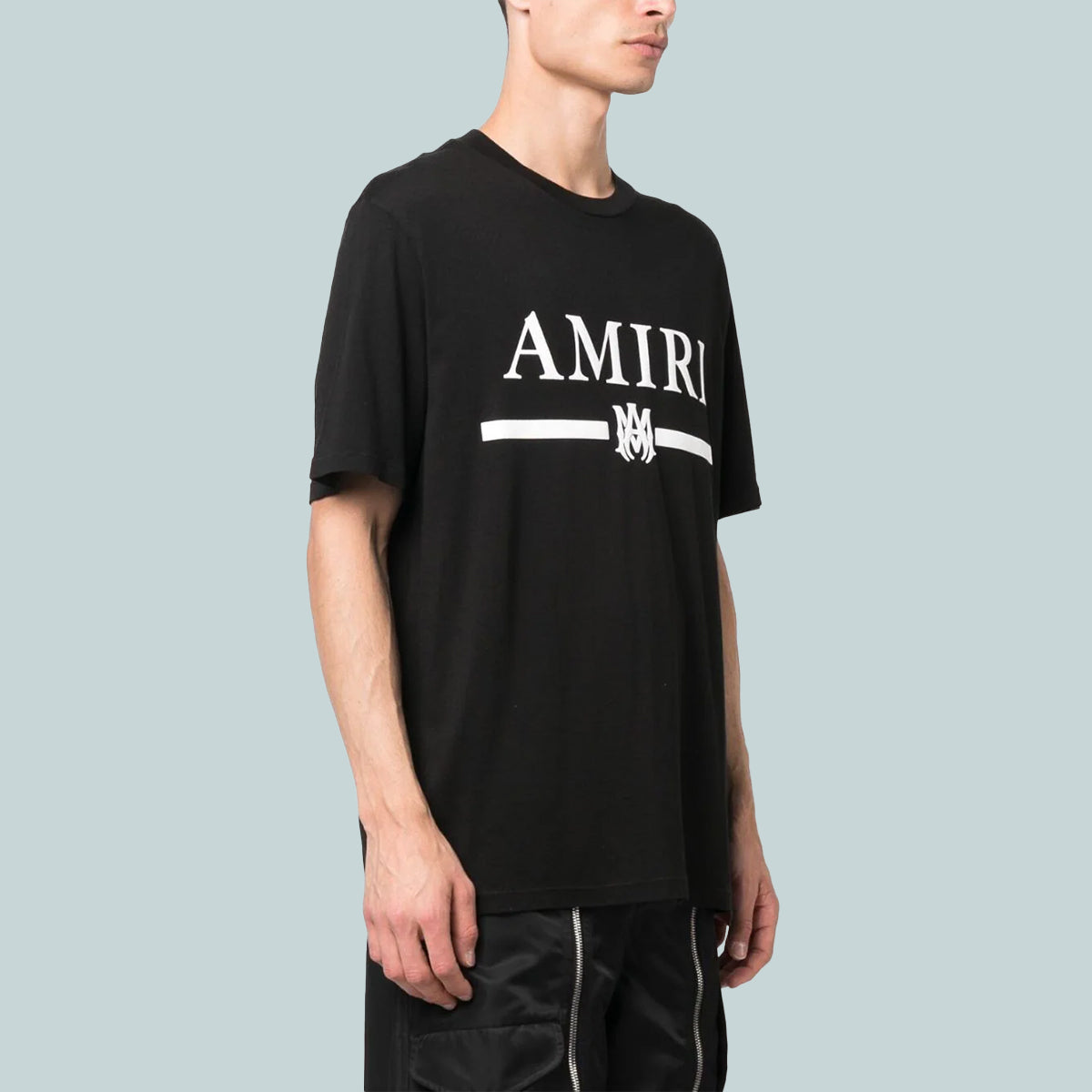 M.A Bar Logo Tee Black