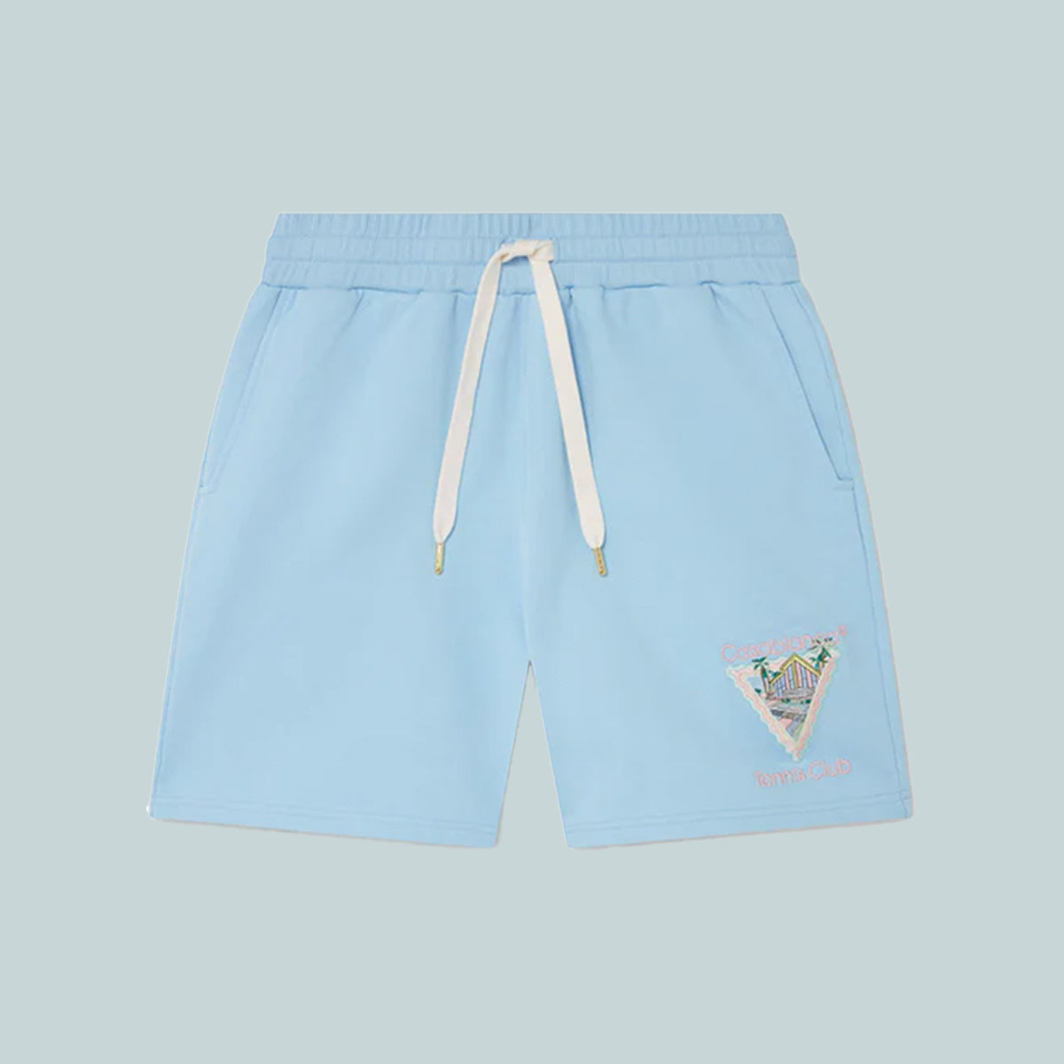 Maison de Reve Embroidered Sweatshort Pale Blue