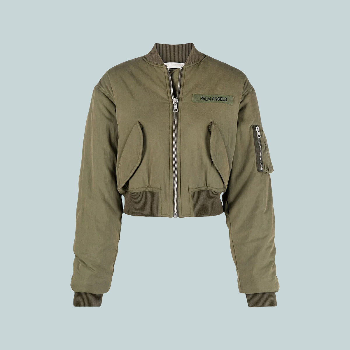 Bomber jacket military green