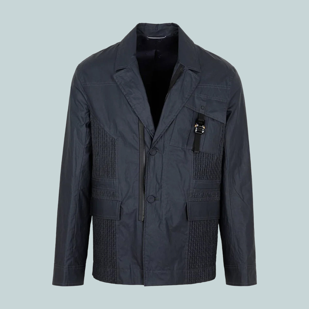 Single-Breasted Jacket Navy