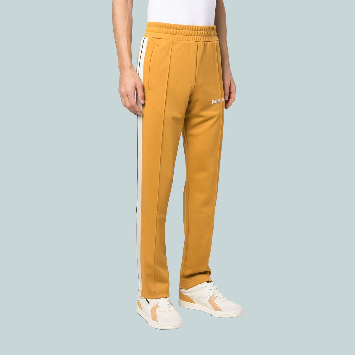 Classic Track Pants Camel White