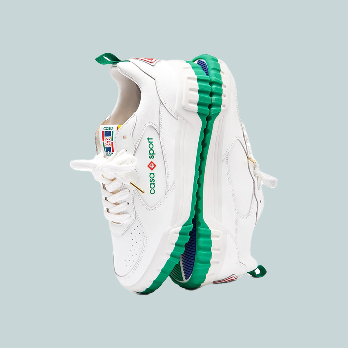 Court Sneaker White/Green