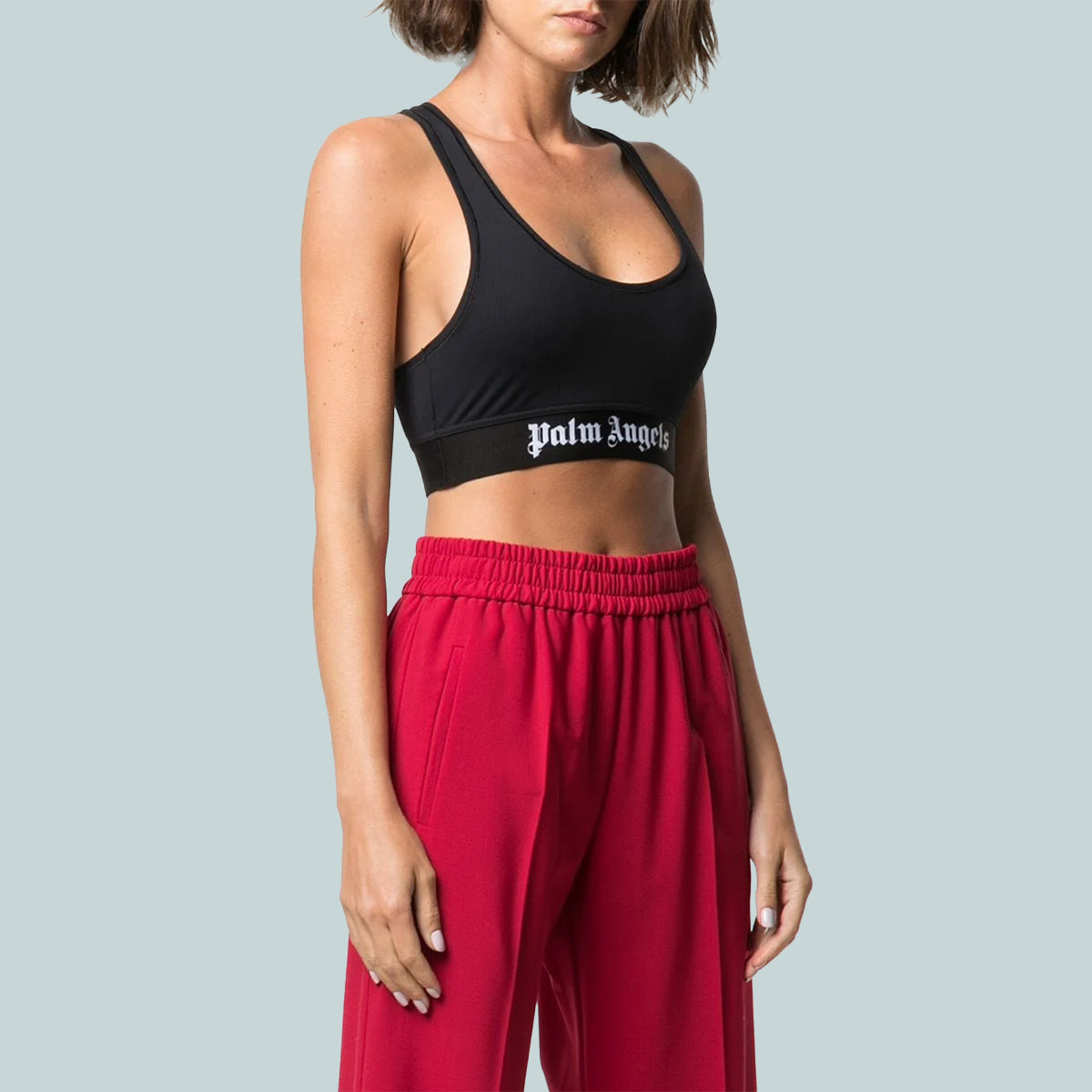 Palm Angels sports bra black