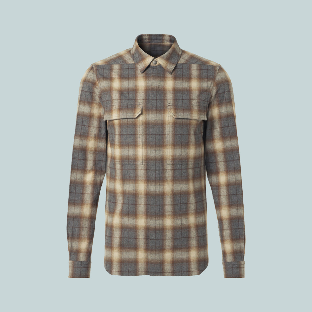 Outershirt Grey Plaid
