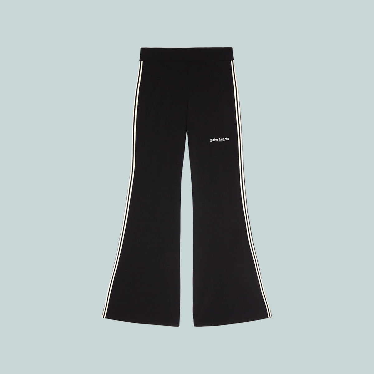 Classic Logo Fitted Pants Black