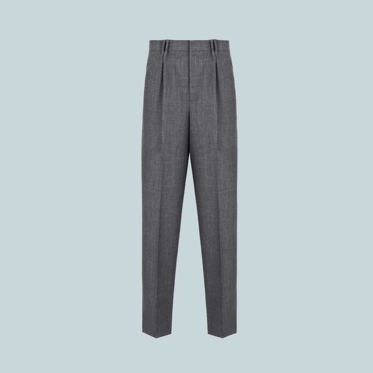 Pleated Pants Anthracite